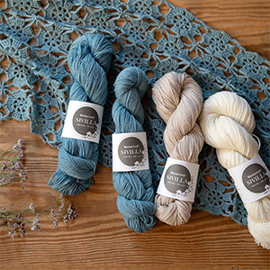 Sivilla-silkkivillalangat