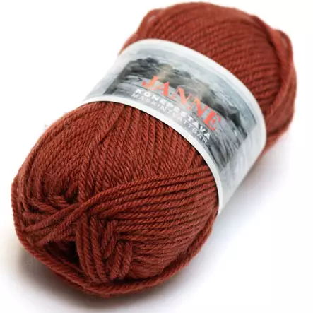 JANNE - 437 Punaruskea - Janne villasek-langat - 7023790334370 - 1