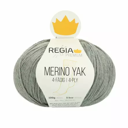 MERINO YAK REGIA - 7513 vedenvihreä - Regia Merino Yak villasek-langat - 4053859253390 - 1
