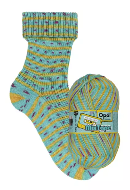 Opal Mix tape 4-ply - 11490 minttu - Opal 4-s sukkalangat - 4032617023550 - 1