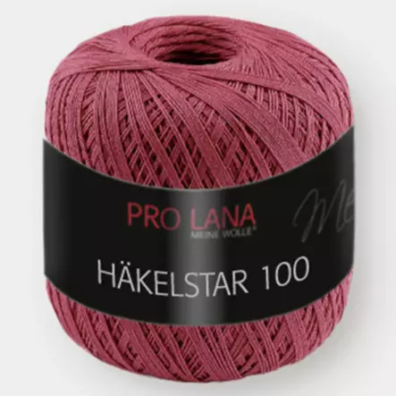 Pro Lana Häkelstar 100 - 31 viininpunain - Pro Lana Häkelstar 100 virkkauslangat - 4260114481980 - 1