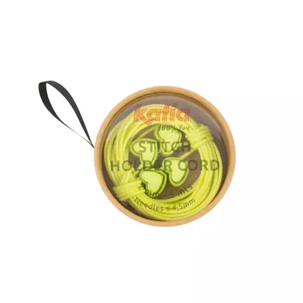 Silmukkakaapeli ja stopparit 2mm 5m - Muut neulontatarvikkeet - 8435690843750 - 2