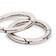 Laukkurengas 35mm hopea 417890 - Napit ja nepparit - 4002274178900 - 2