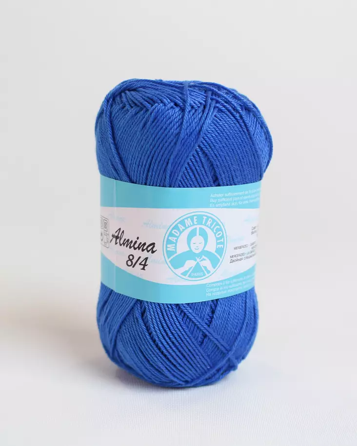 ALMINA - 5317 sininen - Almina puuvillalangat - 8697674000980 - 2