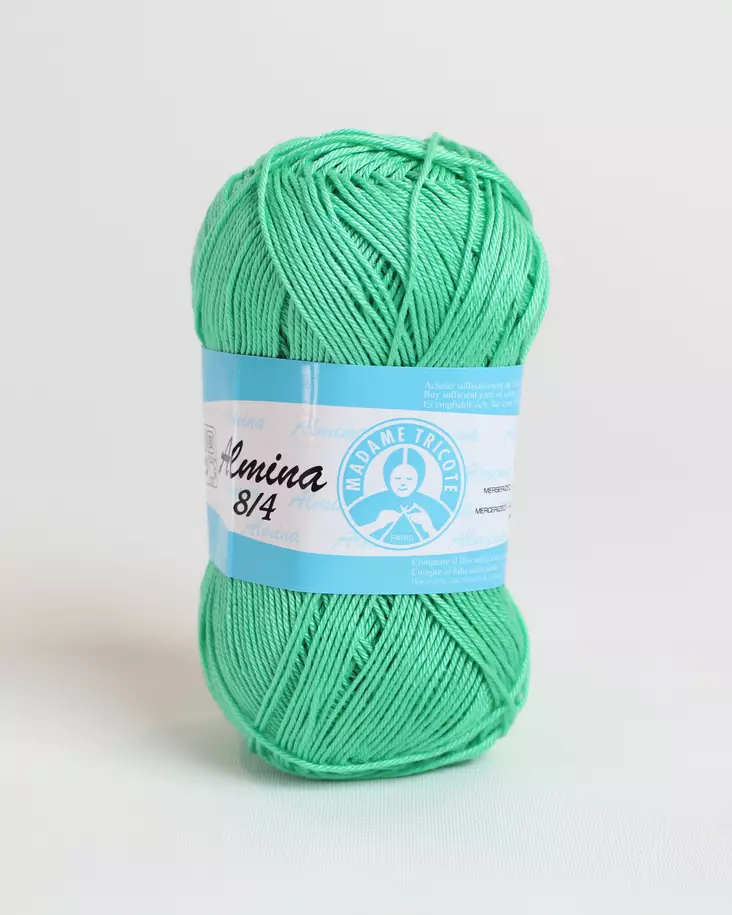 ALMINA - 5323 mintunvihreä - Almina puuvillalangat - 8697674233586 - 2