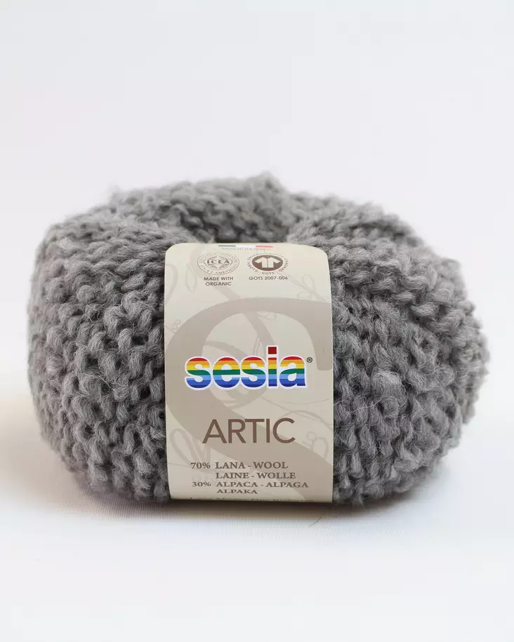 Artic - 463 vaaleanharmaa - Sesia Artic - alpakkalangat - 8032868639360 - 1