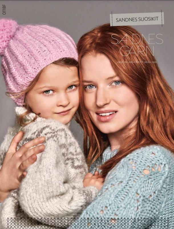 LEHTI SANDNES SUOSIKIT 0118F - Neulelehdet - 7039560476270 - 1