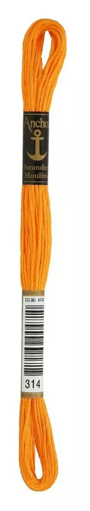 MULIINILANKA - 314 TOKKA - Muliinilanka kirjontalangat - 0719269004710 - 1