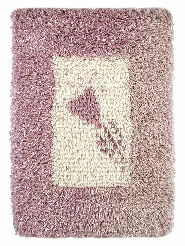 Muisto Kesästä 3 Roosa - ryijy - 35 x 52 cm - Ryijypaketit - 333300060 - 1