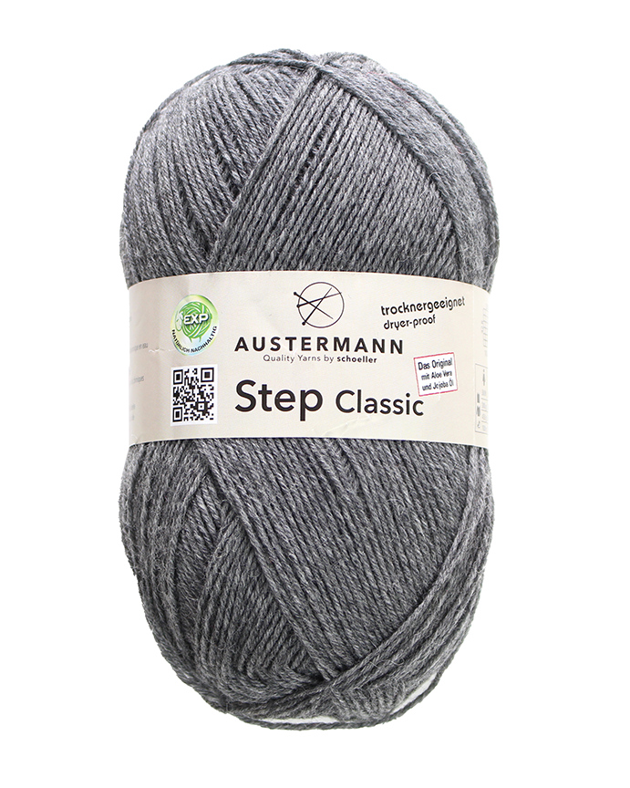 STEP CLASSIC - 1037 mel.vaaleanharmaa - Step villasek-langat - 4014816263340 - 1