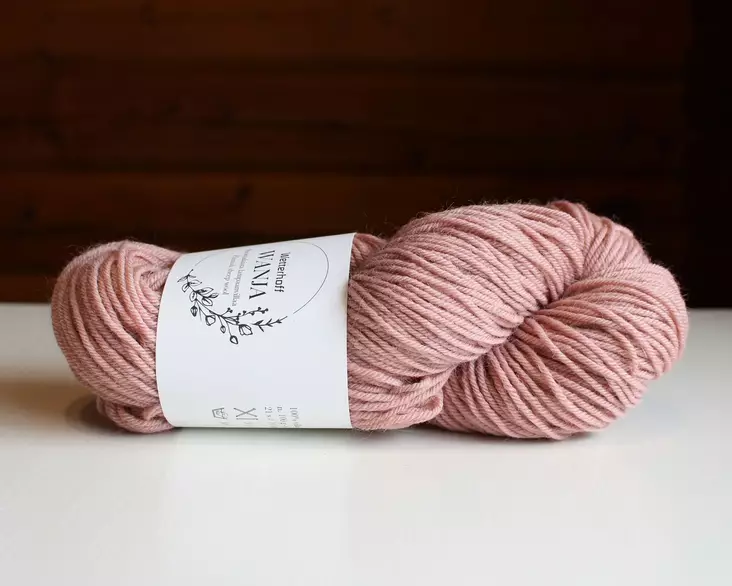 WANJA - 1226 roosa 100 G - Wanja villalangat - 1226100 - 1