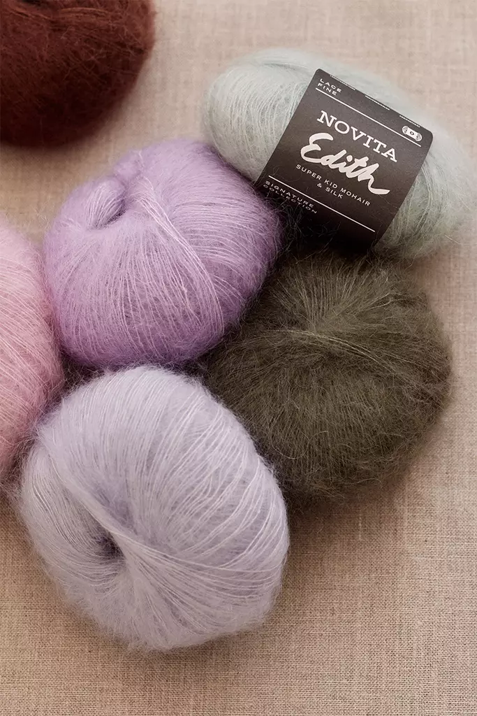 Novita - Edith 25 g - silkkimohairlanka - Novita - Edith 25 g silkkimohair - 4010 - 1
