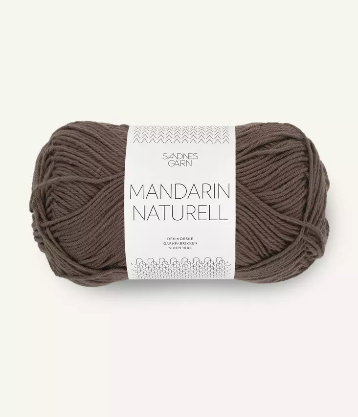 Mandarin Naturell - 2581 After Dark - Mandarin Naturell puuvillalangat - 7039560320580 - 1