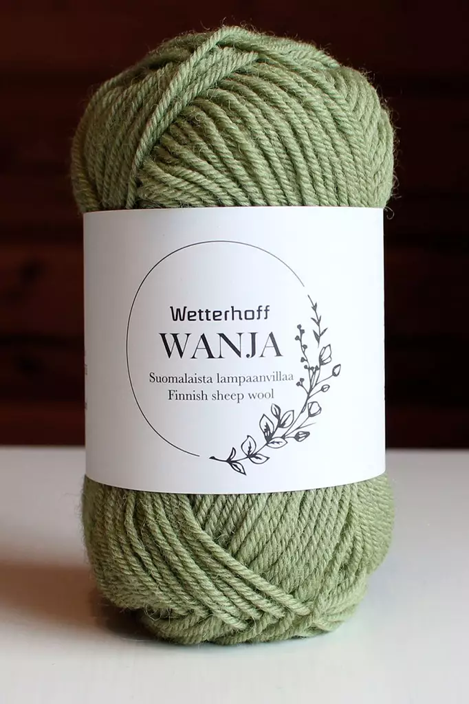 Wetterhoff Wanja suomalainen villalanka, vaaleanvihreä - Wanja villalangat - 118750 - 2