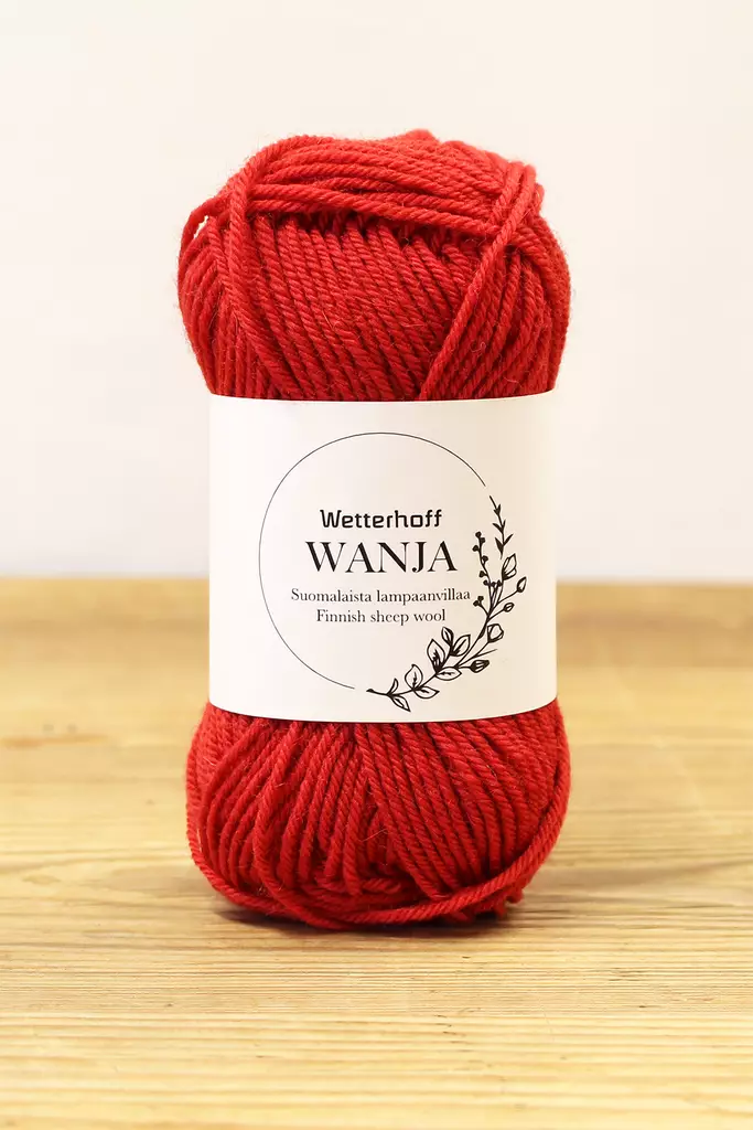 WANJA - 1268 pihlaja 50 G - Wanja villalangat - 126850 - 1