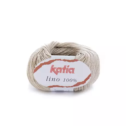 LINO 100% - 07 vaaleanruskea - Lino 100% pellavalangat - 8435074654071 - 1