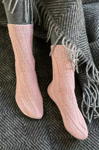 Unisukat - paketti, roosa - Neulonta tarvikepaketit - 81011141 - 2