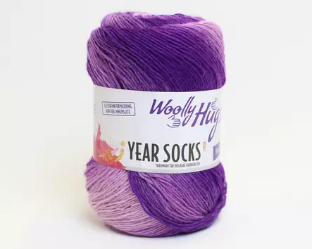 Year socks 13 - violetti - Pro lana Year sock - 4260714687041 - 1