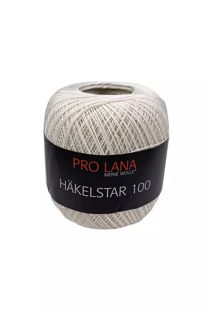 Pro Lana Häkelstar 100 - 02 l.valkoinen - Pro Lana Häkelstar 100 virkkauslangat - 4260114481911 - 1