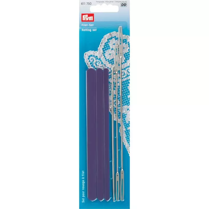 Filet-neulasetti / verkkopitsineulat - Neulat - 4002276117501 - 1