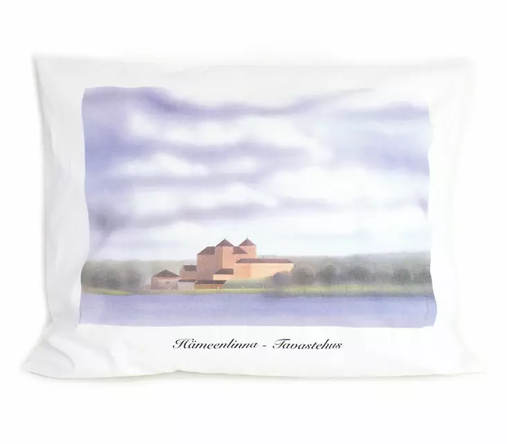 Hämeenlinna - tyynyliina 50 x 60 cm - Tyynyliinat - 14610401 - 1
