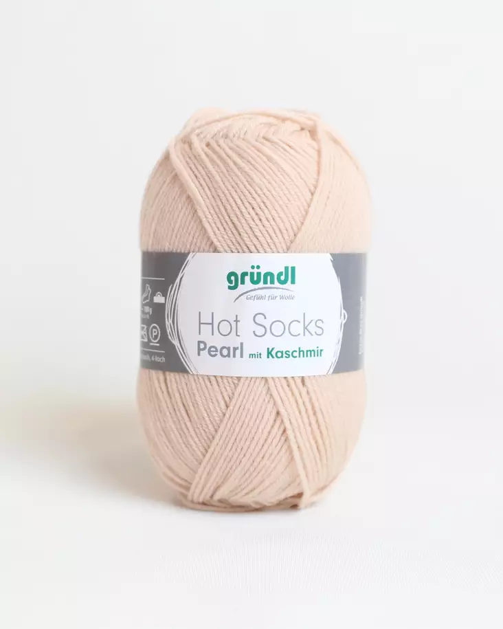 Hot Socks Pearl - 16 Vaaleanpunainen - Pearl Hot Socks villasek-langat - 4036014148601 - 1