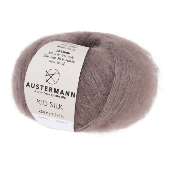 KID SILK - 15 vaaleanruskea - Kid Silk mohairlangat - 4014816199441 - 1