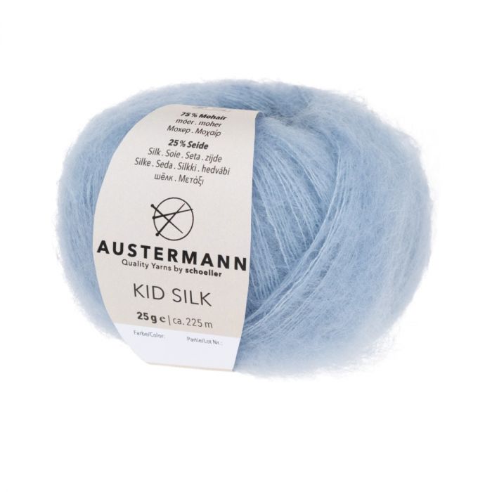 KID SILK - 29 vaaleansininen - Kid Silk mohairlangat - 4014816238461 - 1