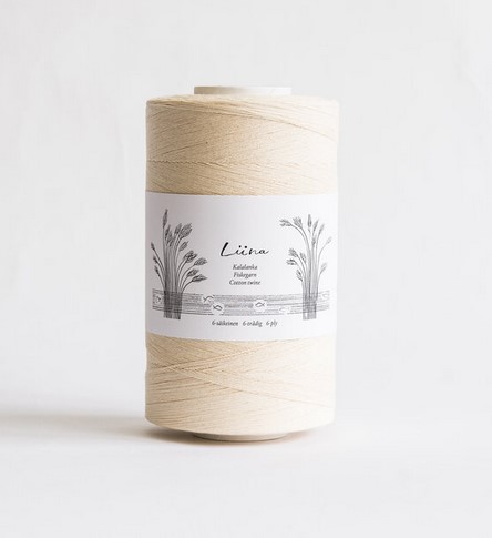 Liina kalalanka 15-säik - 06 l.valk 500G - Kalalanka puuvillalangat - 6420616121151 - 1