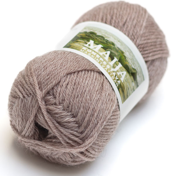 MAIJA - 281 Meleerattu keskiruskea - Maija villasek-langat - 7023790312811 - 1