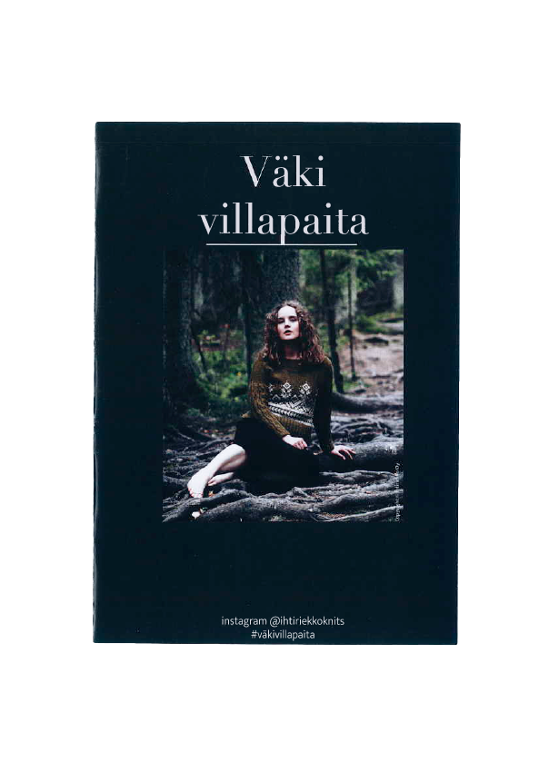 Ohje Ihtiriekko Väki villapaita - Neuleohjeet - 50201 - 1