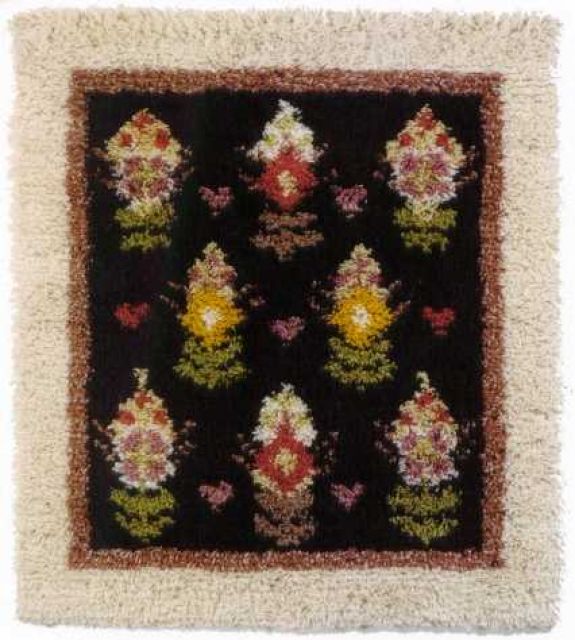 Ruusun Sain - ryijy - 81 x 90 cm - Ryijypaketit - 333300080 - 1