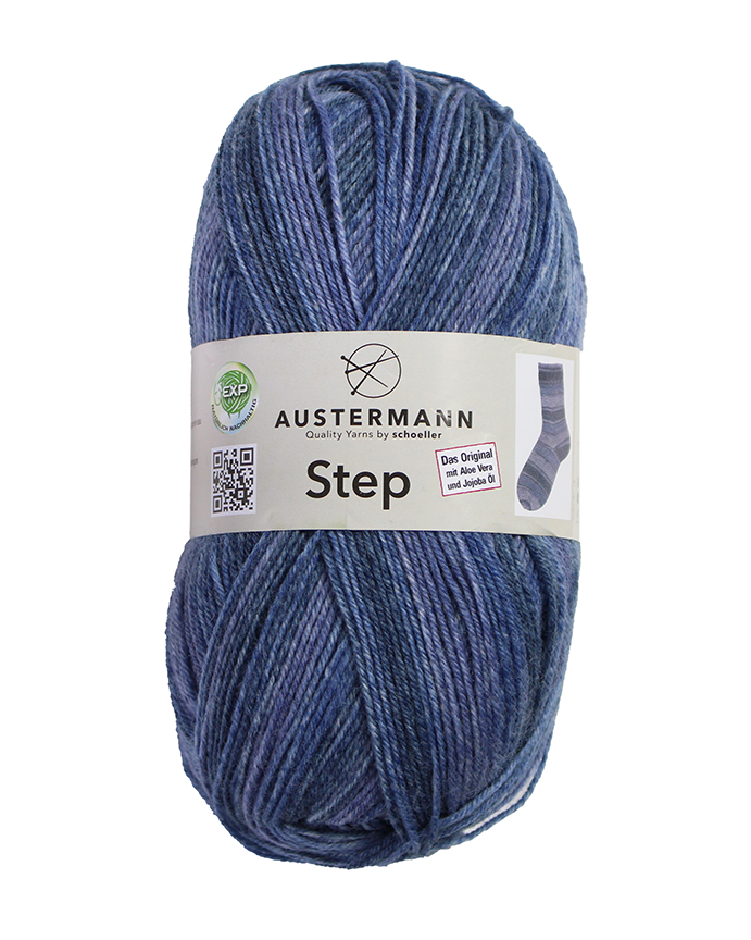 STEP - 16 K farkunsininen - Step villasek-langat - 4014816117551 - 1