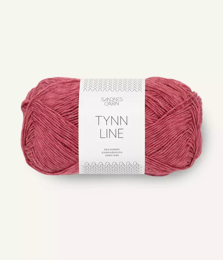 TYNN LINE - 4335 punainen - Tynn Line puuvillasek-langat - 7039560770361 - 1