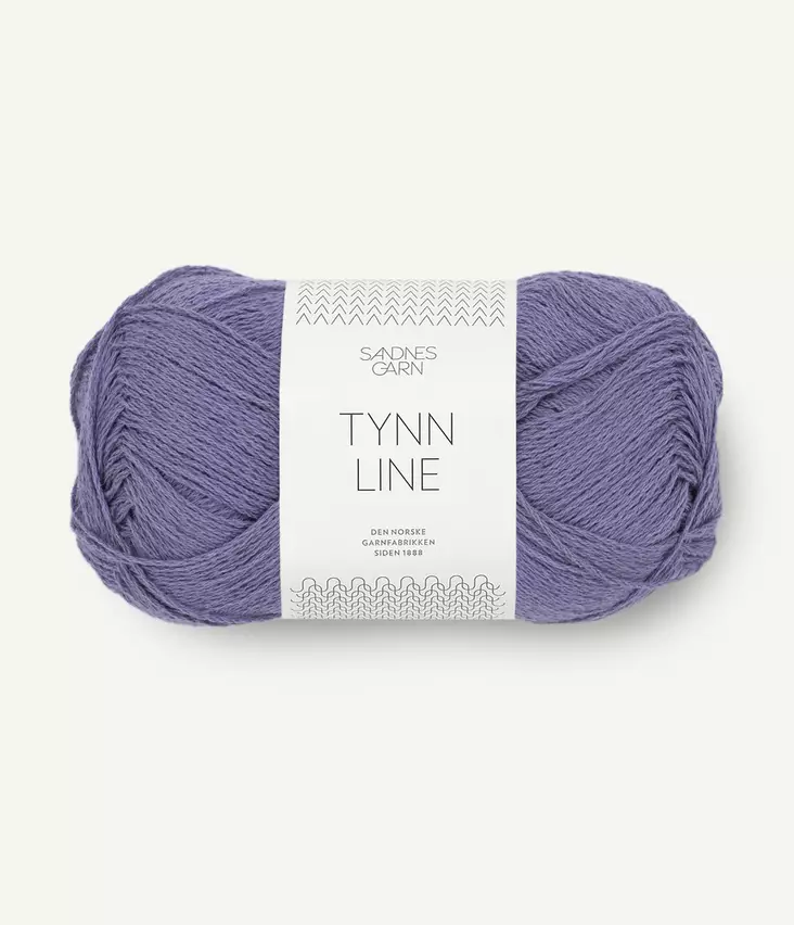 TYNN LINE - 5252 violetti - Tynn Line puuvillasek-langat - 7039560770521 - 1