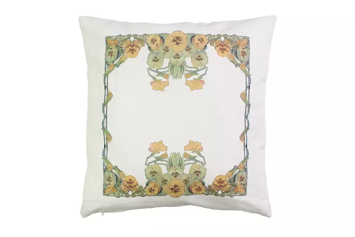 WIOLA tyynynpäällinen 50x50 cm valkoinen - Tyynyliinat - 140901 - 1