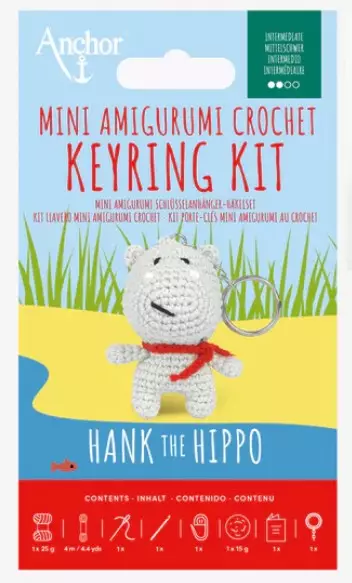 Amigurumi Virtahepo tarvikepaketti - Virkkauspaketit - 3357995069091 - 1