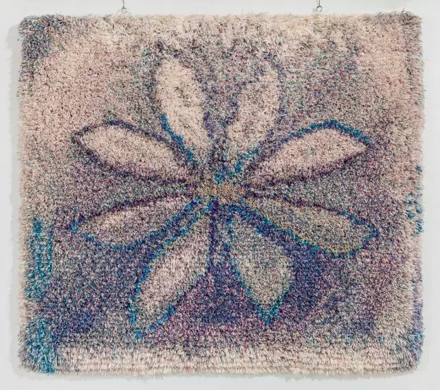 Jääkukka - ryijy - 100 x 80 cm - Ryijypaketit - 333300021 - 1