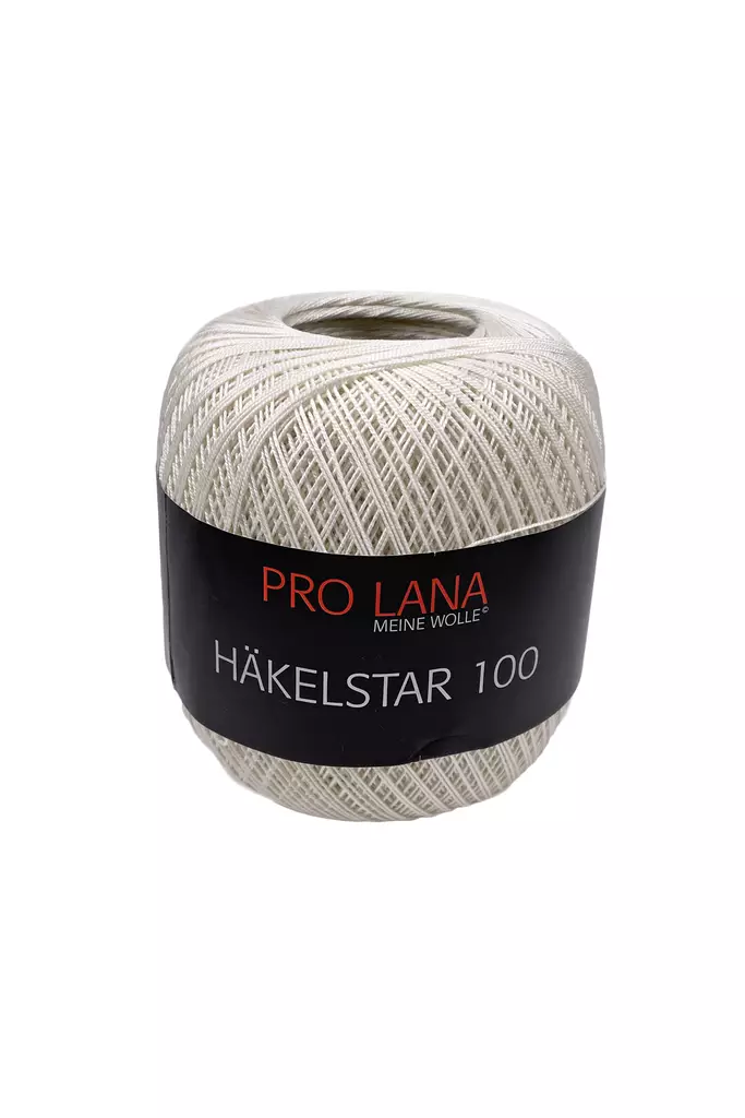Pro Lana Häkelstar 100 - 02 l.valkoinen - Pro Lana Häkelstar 100 virkkauslangat - 4260114481911 - 1