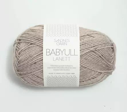 Babyull Lanett - 2650 beige meleerattu - Babyull Lanett villalangat - 7039560060752 - 1