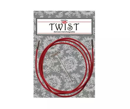 Chiaogoo Twist Red Cable - small 75 cm - Pyöröpuikot kaapelit ja tarvikkeet - 0812208028812 - 2