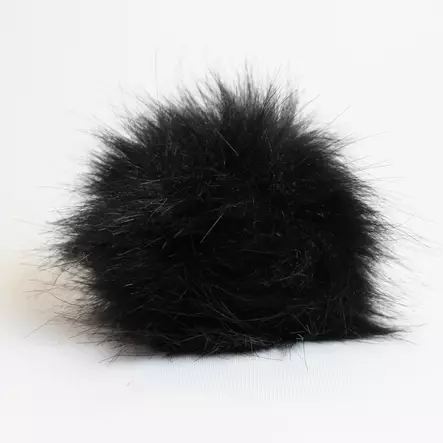 Pompons Tupsu 12 cm - musta - Muut neulontatarvikkeet - 4162001202 - 1