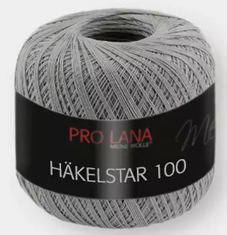 Pro Lana Häkelstar 100 - 95 tummanharmaa - Pro Lana Häkelstar 100 virkkauslangat - 4260479426602 - 1