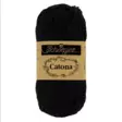 Catona - 110 Jet black / musta - Catona puuvillalangat - 8717738974832 - 1