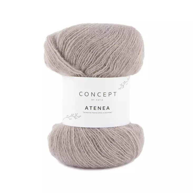 Atenea - 84 vaalean lila - Katia Atenea villasekoitelangat - 8435407998612 - 1
