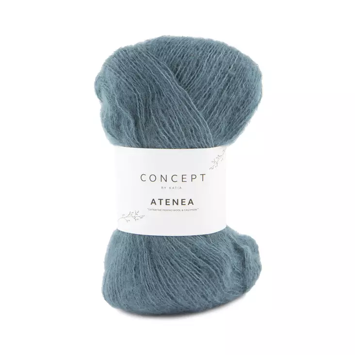 Atenea - 87 petroolinsininen - Katia Atenea villasekoitelangat - 8435407998582 - 1