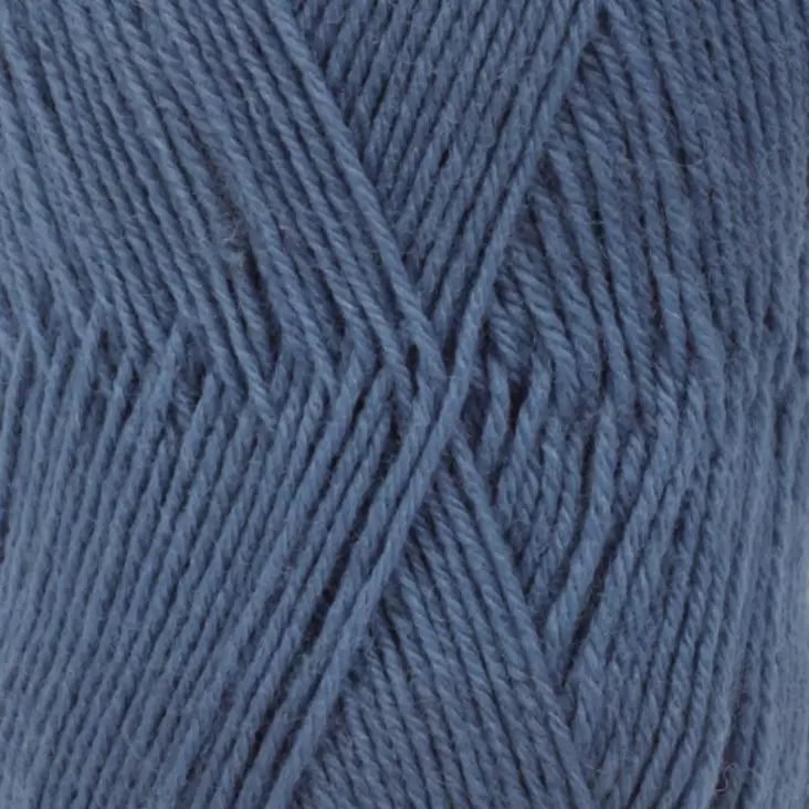 FABEL UNI - 108 farkkusininen - Drops Fabel villasek-langat - 7071723007952 - 1