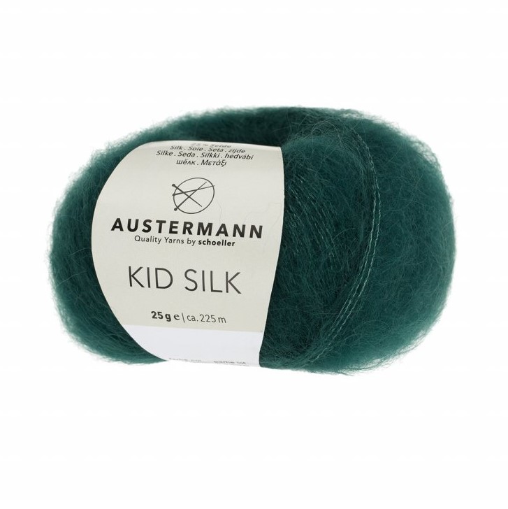 KID SILK - 49 Smaragdinvihreä - Kid Silk mohairlangat - 4014816306252 - 1