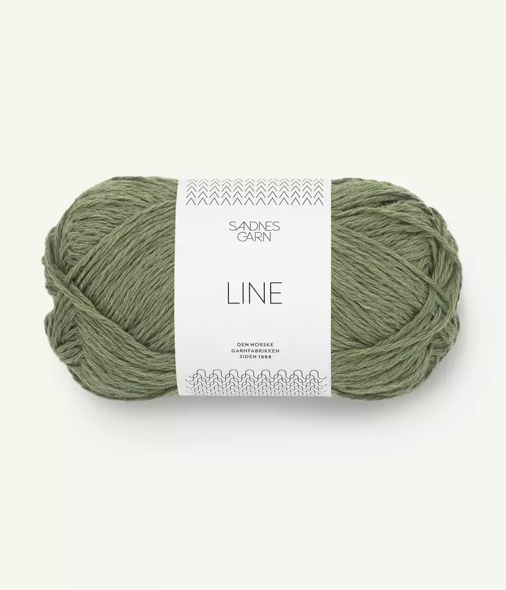 LINE - 9062 oliivinvihreä - Line puuvillasek-langat - 7039560670562 - 1