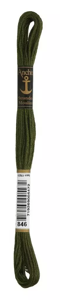 MULIINILANKA - 846 TOKKA - Muliinilanka kirjontalangat - 0719269005472 - 1